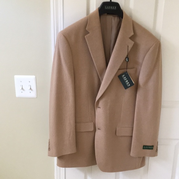 Lauren Ralph Lauren Suits Blazers Nwt Mens Ralph Lauren Camel